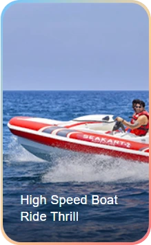 High Speed Boat Ride Thrill