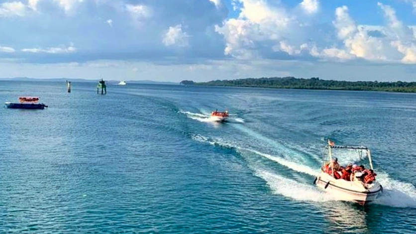 Boating, Havelock Island